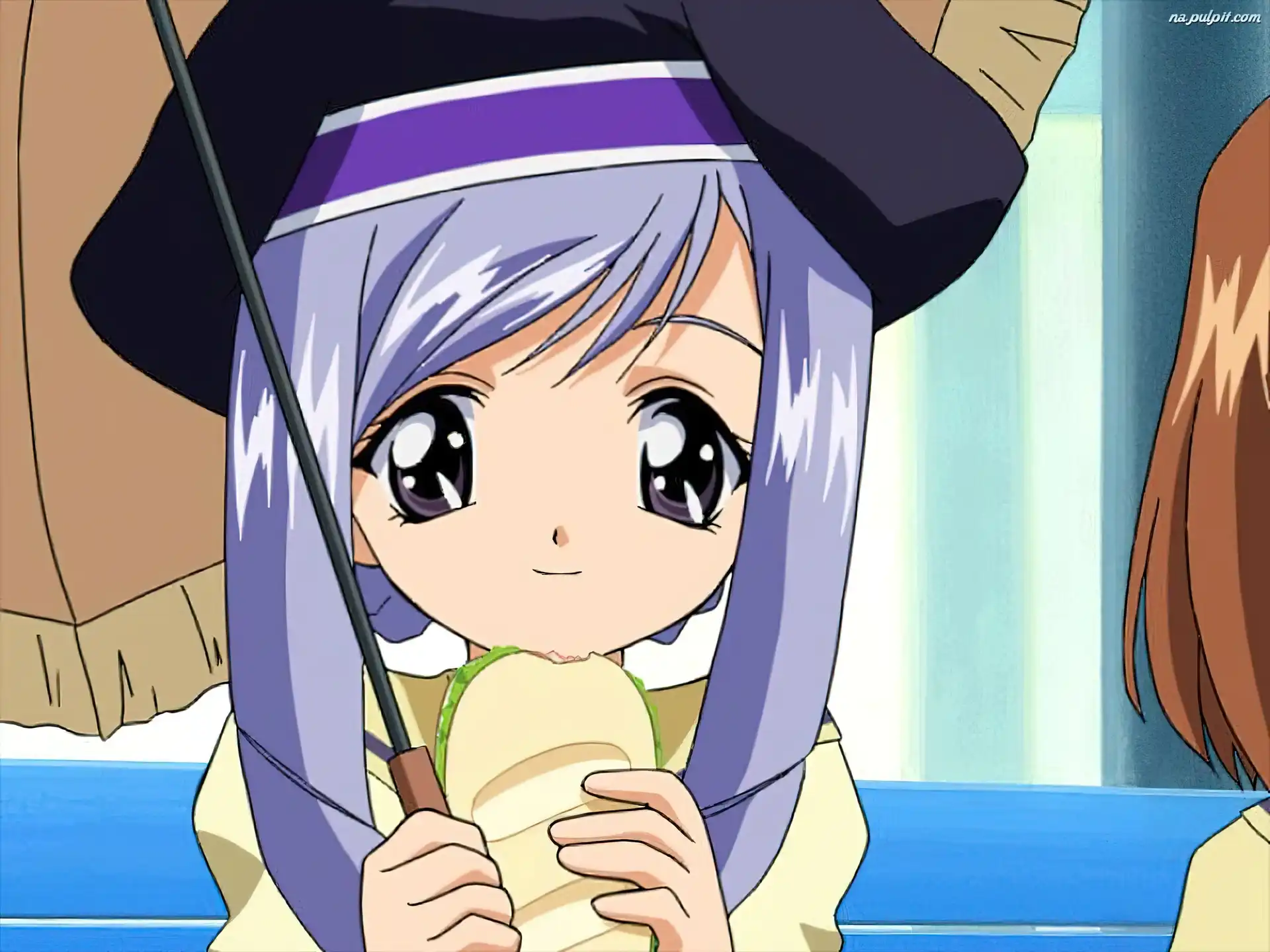 kanapka, Sister Princess, parasol
